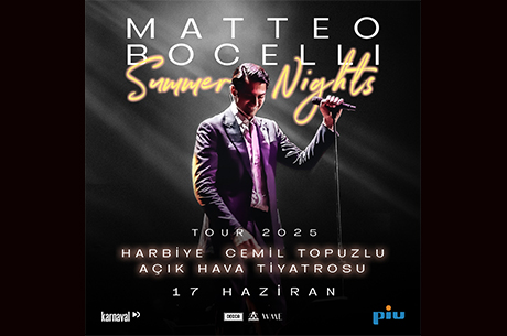 Matteo Bocelliden stanbulda lk Konser