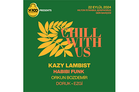 Chill With Us 22 Eyllde Hilton stanbul Bosphorusta!